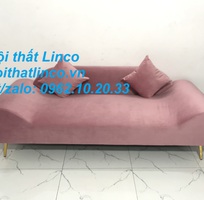 10 Bộ ghế sofa băng văng thuyền hồng hường cánh sen   Nội thất Linco HCM