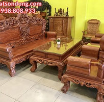 2 Bộ bàn ghế hoàng gia Hương đá chân 14   6 món   BBG247