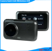 Camera Hành Trình Webvision A38 Ghi Hình Trước Sau, Độ Nét 4K