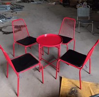 Bộ bàn ghế sắt sân vườn giá rẻ