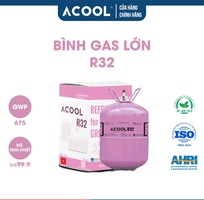 Gas lạnh máy lạnh điều hòa Gas lạnh ACOOL R32 bình 10 kg- gas dành cho máy lạnh, điều hòa, hệ thốn