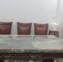 6 Bộ bàn ghế mặt đá hoa cương 8 ghế đã qua sử dụng