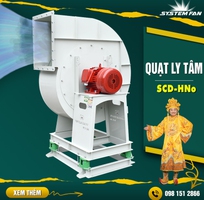 Quạt ly tâm hút bụi truyền động trực tiếp SCD-Hno