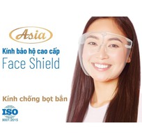 Kính bảo hộ cao cấp Face Shield, kính y tế không bám hơi nước hàng chính hãng Asia