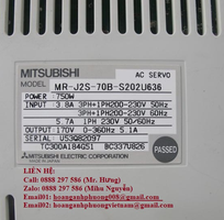 Bộ điều khiển động cơ MR-J2S-70B Interface SSCNET Mitsubishi Việt Nam Chính hãng