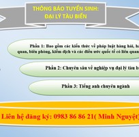 Đào tạo và cấp chứng chỉ đại lý tàu biển