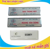7 Thẻ tên nhân viên giá rẻ