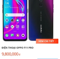 Bán oppo f11 pro 128G