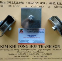 12 Kim khí Thanh Sơn có Móc cẩu inox 304 tải trọng 200 kg,300 kg,500 kg,ròng rọc đôi inox D20,cáp inox.