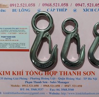 1 Kim khí Thanh Sơn có Móc cẩu inox 304 tải trọng 200 kg,300 kg,500 kg,ròng rọc đôi inox D20,cáp inox.