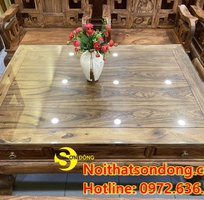 2 Bộ bàn ghế sơn thủy siêu vân 10 món chân 12 hoành tráng