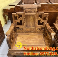 4 Bộ bàn ghế sơn thủy siêu vân 10 món chân 12 hoành tráng