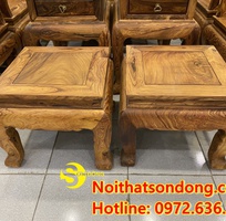 10 Bộ bàn ghế sơn thủy siêu vân 10 món chân 12 hoành tráng