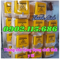 4 Thùng chở hàng y tế, thùng đựng vật tư y tế , thùng đựng chất thải y tế sau xe máy, thùng thu gom ch