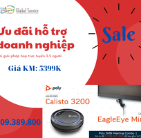 2 Combo họp trực tuyến cho 3 -5 người calisto 3200 và camera EE mini