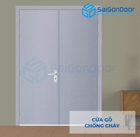 Cửa chống cháy hiện đại, đạt tiêu chuẩn