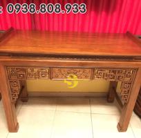 5 Bộ bàn thờ và bàn cúng triện hoa sen 1,76m SD104