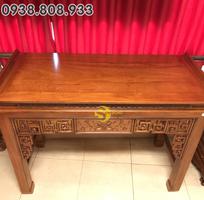 6 Bộ bàn thờ và bàn cúng triện hoa sen 1,76m SD104