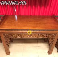 7 Bộ bàn thờ và bàn cúng triện hoa sen 1,76m SD104