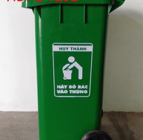 7 Thùng rác nhựa công nghiệp hdpe 60L-120L-240L