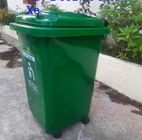 2 Thùng rác nhựa công nghiệp hdpe 60L-120L-240L