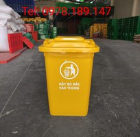 3 Thùng rác nhựa công nghiệp hdpe 60L-120L-240L