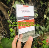 1 Menu Mica Để Bàn