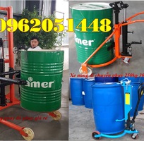 1 Xe nâng quay đổ phuy 350kg cao 1.4m COT0.35 giá rẻ