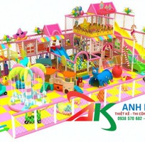 Chuyên thi công lắp đặt mô hình khu vui chơi trẻ em trong nhà