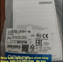 4 Chuyên cung cấp cảm biến quang E3F2-7B4 2M Omron chính hãng