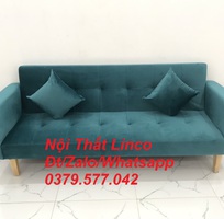 4 Bộ bàn ghế sofa băng giường màu xanh cổ vịt giá rẻ Nội Thất Linco Tây Ninh