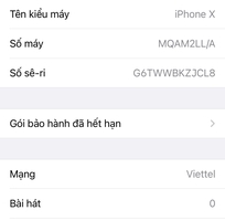 Iphone X Lock 256GB Lỗi FaceID và Loa trong