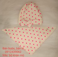 3 Bán buôn, bán lẻ set khăn mũ siêu đáng yêu cho bé trong mùa thu đông