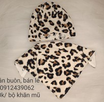 5 Bán buôn, bán lẻ set khăn mũ siêu đáng yêu cho bé trong mùa thu đông