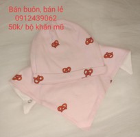 7 Bán buôn, bán lẻ set khăn mũ siêu đáng yêu cho bé trong mùa thu đông