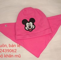 11 Bán buôn, bán lẻ set khăn mũ siêu đáng yêu cho bé trong mùa thu đông