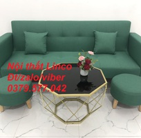 5 Bộ bàn ghế sofa băng giường màu xanh ngọc giá rẻ Nội Thất Linco Bến Tre