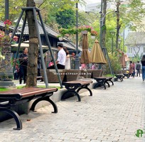 Những mẫu ghế băng gỗ nhựa Nhựa Việt Pháp thông dụng cho công viên