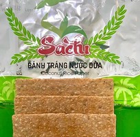 4 Bánh Tráng Nước Dừa Nướng Sẵn Sachi Loại 75Gram LOẠI CAO CẤP