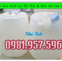 3 Can nhựa 20L có seal, can nhựa HDPE 20L, can hóa chất tại Hà Nội