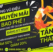 Khuyến mãi hấp dẫn dành cho các bạn thích nhảy múa hiện đại ở Tân Bình