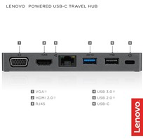 2 Bộ chuyển đổi đa năng Lenovo Powered USB-C Travel Hub 4X90S92381
