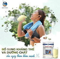 5 SỮA ALPHA LIPIT: Tăng cường hệ miễn dịch chống virut gây bệnh bởi 300mg KHÁNG THỂ/ 1ly