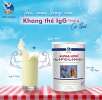 10 SỮA ALPHA LIPIT: Tăng cường hệ miễn dịch chống virut gây bệnh bởi 300mg KHÁNG THỂ/ 1ly