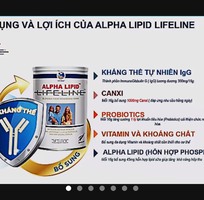 13 SỮA ALPHA LIPIT: Tăng cường hệ miễn dịch chống virut gây bệnh bởi 300mg KHÁNG THỂ/ 1ly