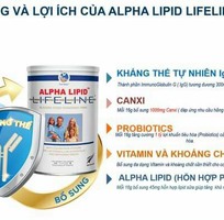 17 SỮA ALPHA LIPIT: Tăng cường hệ miễn dịch chống virut gây bệnh bởi 300mg KHÁNG THỂ/ 1ly