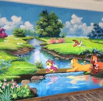 1 Dịch vụ vẽ tranh tường 3d đẹp ở Hà Nội