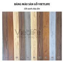 2 Sàn gỗ cốt xanh Vietlife uy tín chất lượng