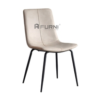 3 Ghế bàn ăn đẹp hiện đại nệm da hcm modern dining chair LUX 21A-P