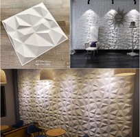 16  Tấm ốp nhựa vân 3D-Vật liệu ốp tường đẹp sang trọng mang tính thẩm mỹ cao